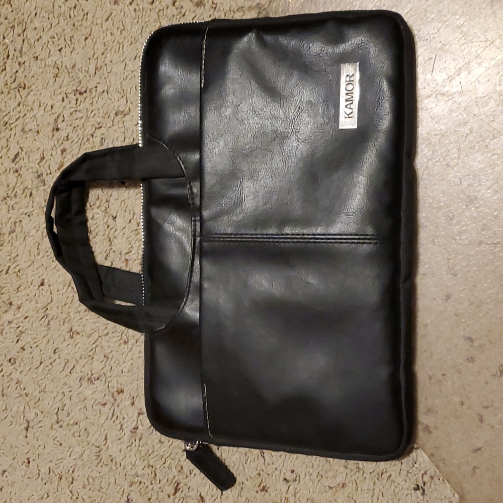 Small Black Computer Tablet Padded Bag
